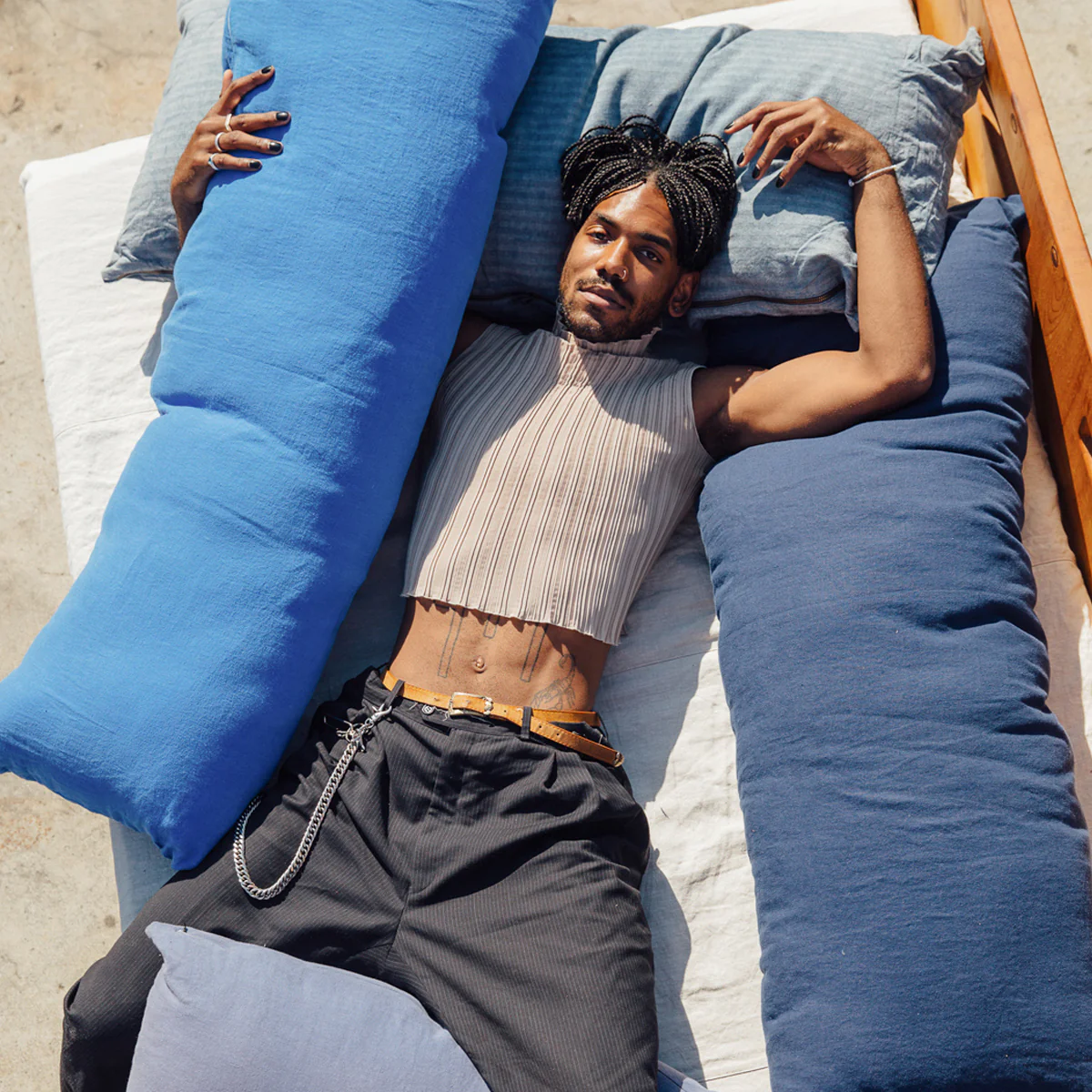 Linen Body Pillow - Image 5