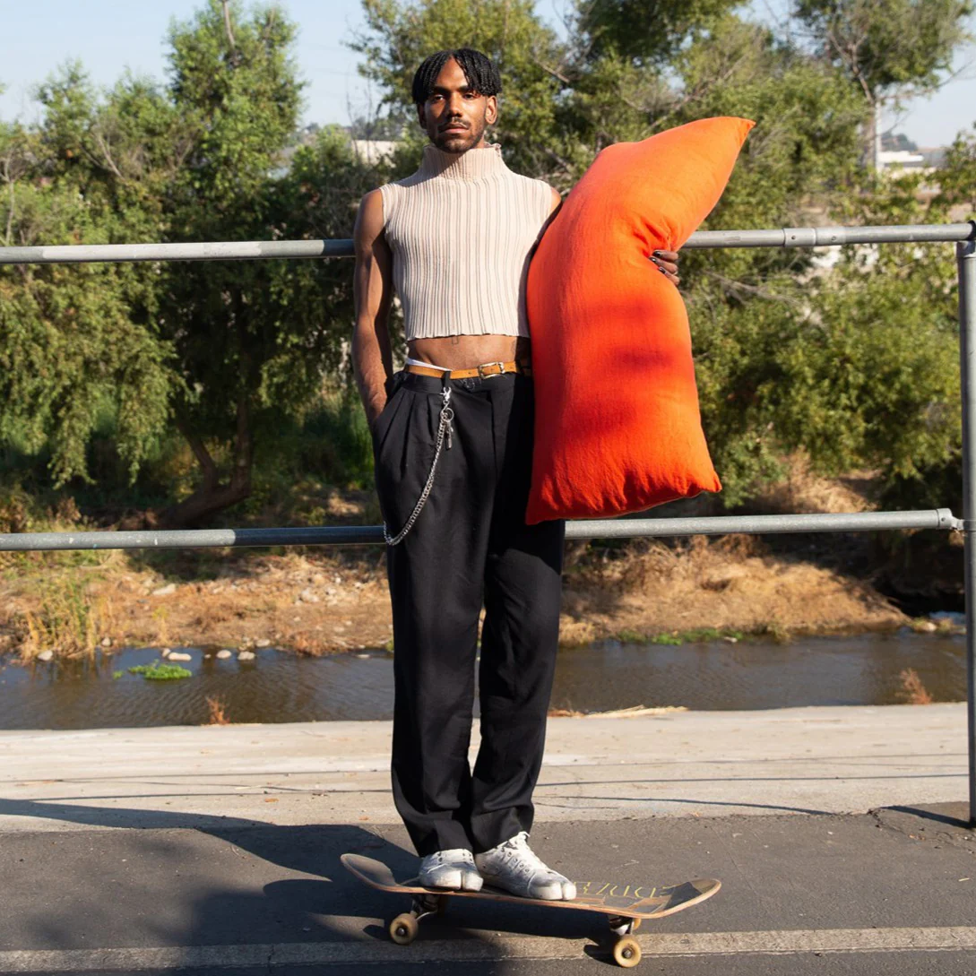Linen Body Pillow - Image 6